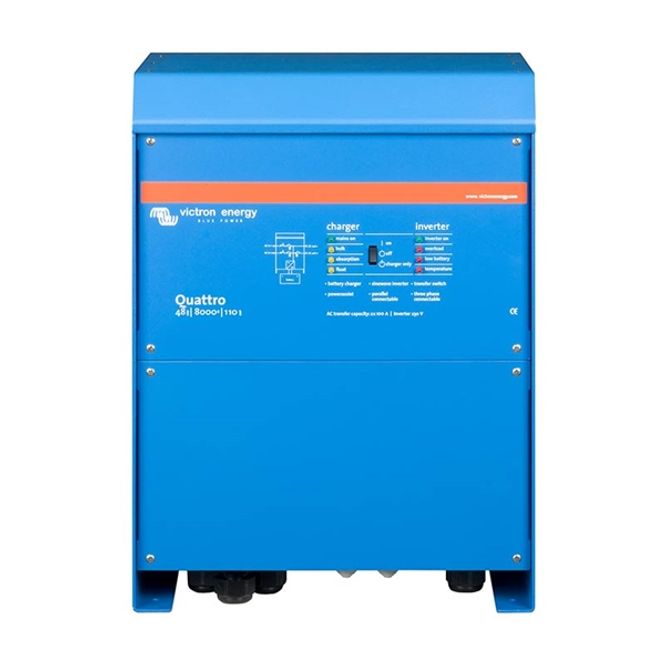 Hovedbilde Vekselretter/lader Victron Quattro 48/8000/110 ...