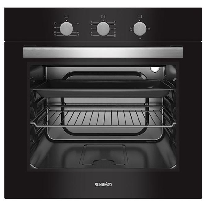 Hovedbilde Chef gasstekeovn for innbygning SORT