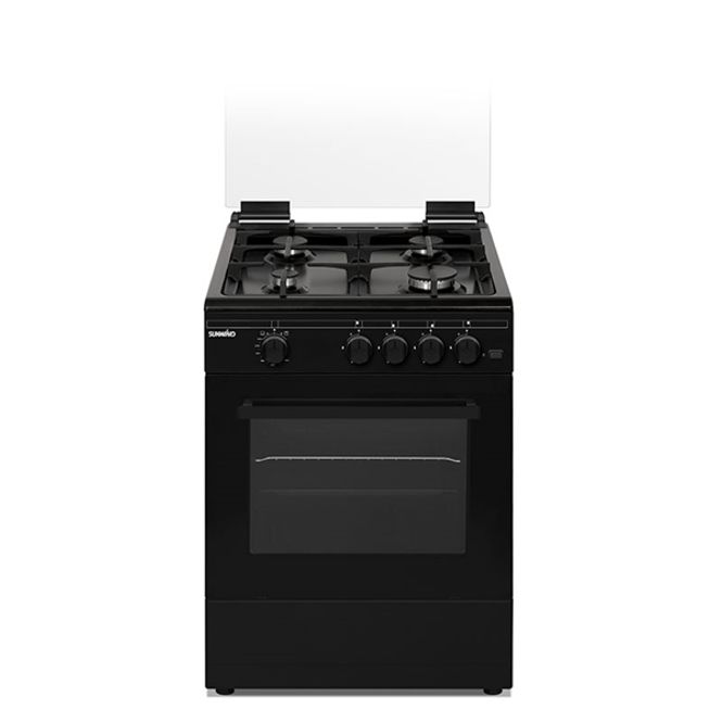Hovedbilde Gasskomfyr Chef Pro - sort, 60 cm