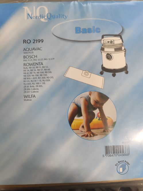 Hovedbilde Støvsugerposer RO2199