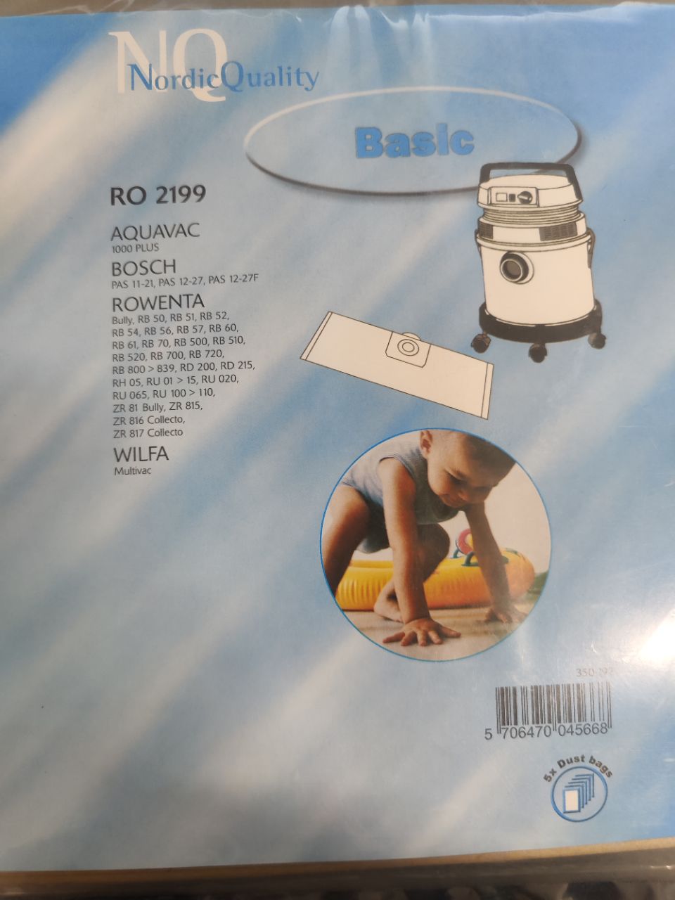 Støvsugerposer RO2199