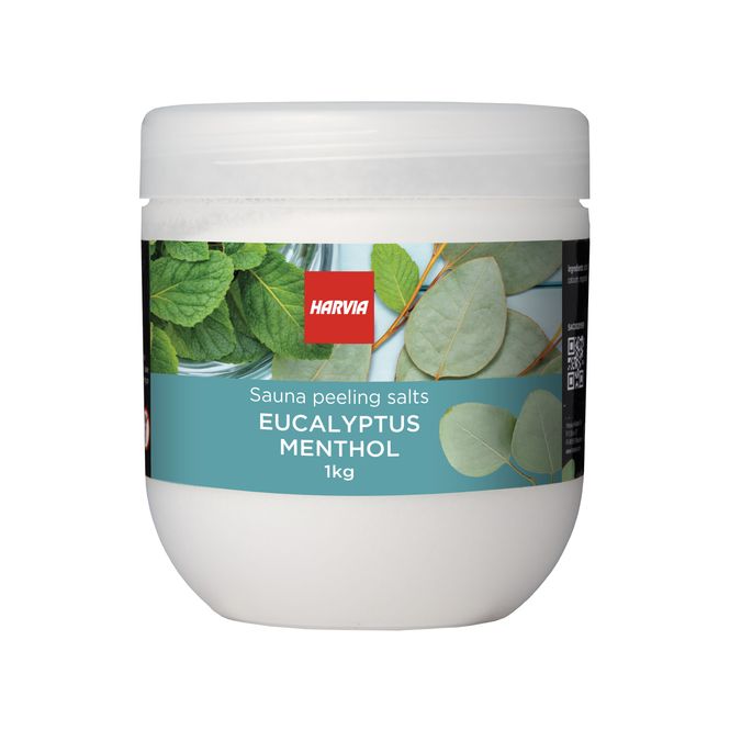 Hovedbilde Sauna peeling salt Euka og mentol 1kg