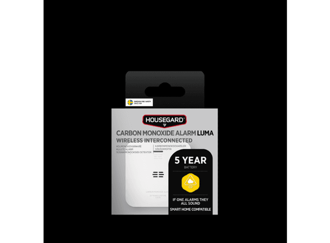 Hovedbilde Housegard Luma Karbonmonoksidvarsler CA150 - ...