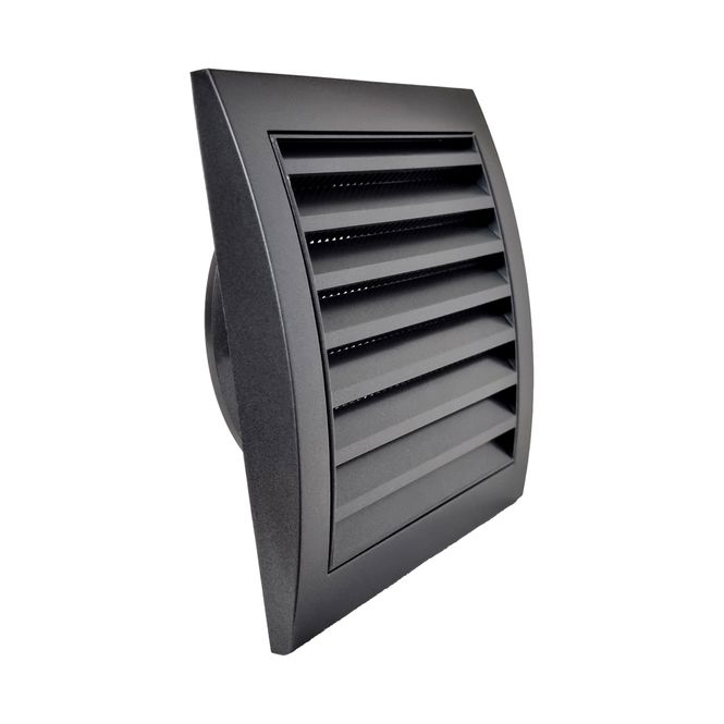 Hovedbilde Ventilasjonsgitter El-dorado, sort