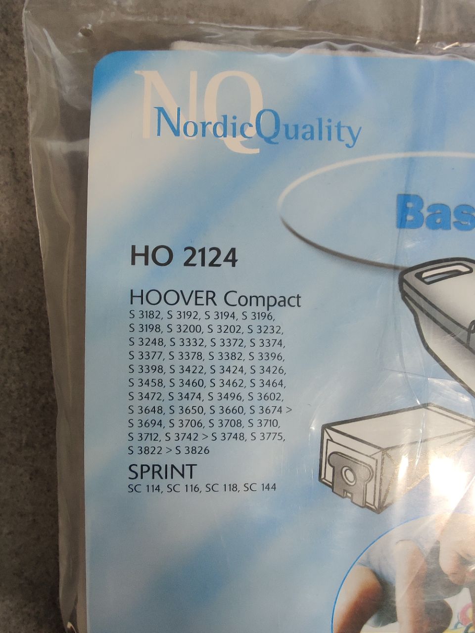 Støvsugerposer HO2124