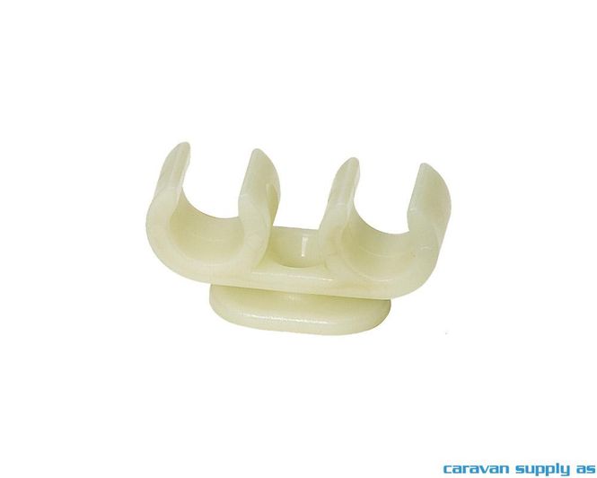 Hovedbilde Klemme UniQuick Ø12mm dobbel løse