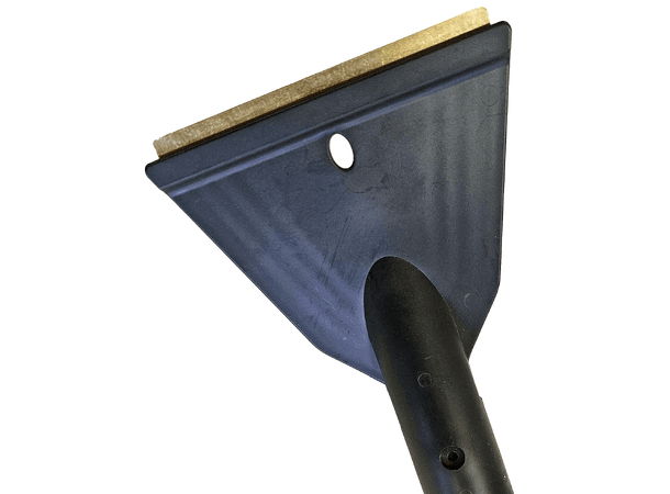 Isskrape m/ messingblad 32x11cm