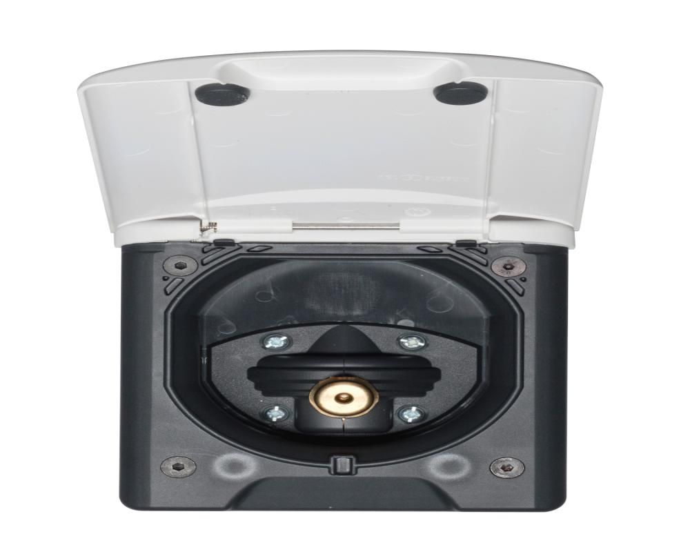 Vanninntaksboks Citybox H14 m/magnet hvit