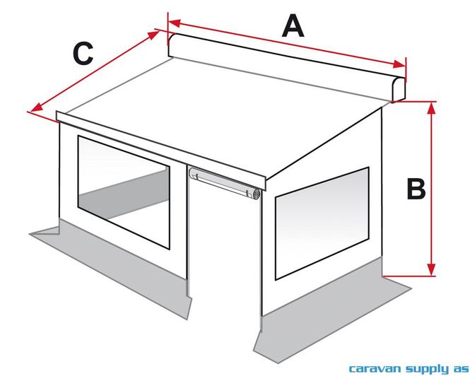 Hovedbilde Privacy Room til F45 300 medium H:225-250cm