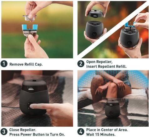 Insektskremmer ThermaCell Ladbar E55