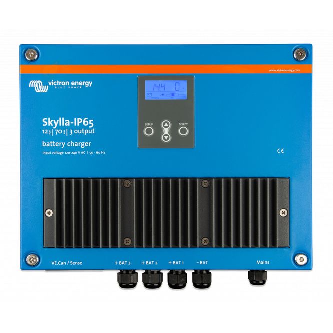 Hovedbilde VICTRON Skylla IP65 24V 35A 3 kanaler