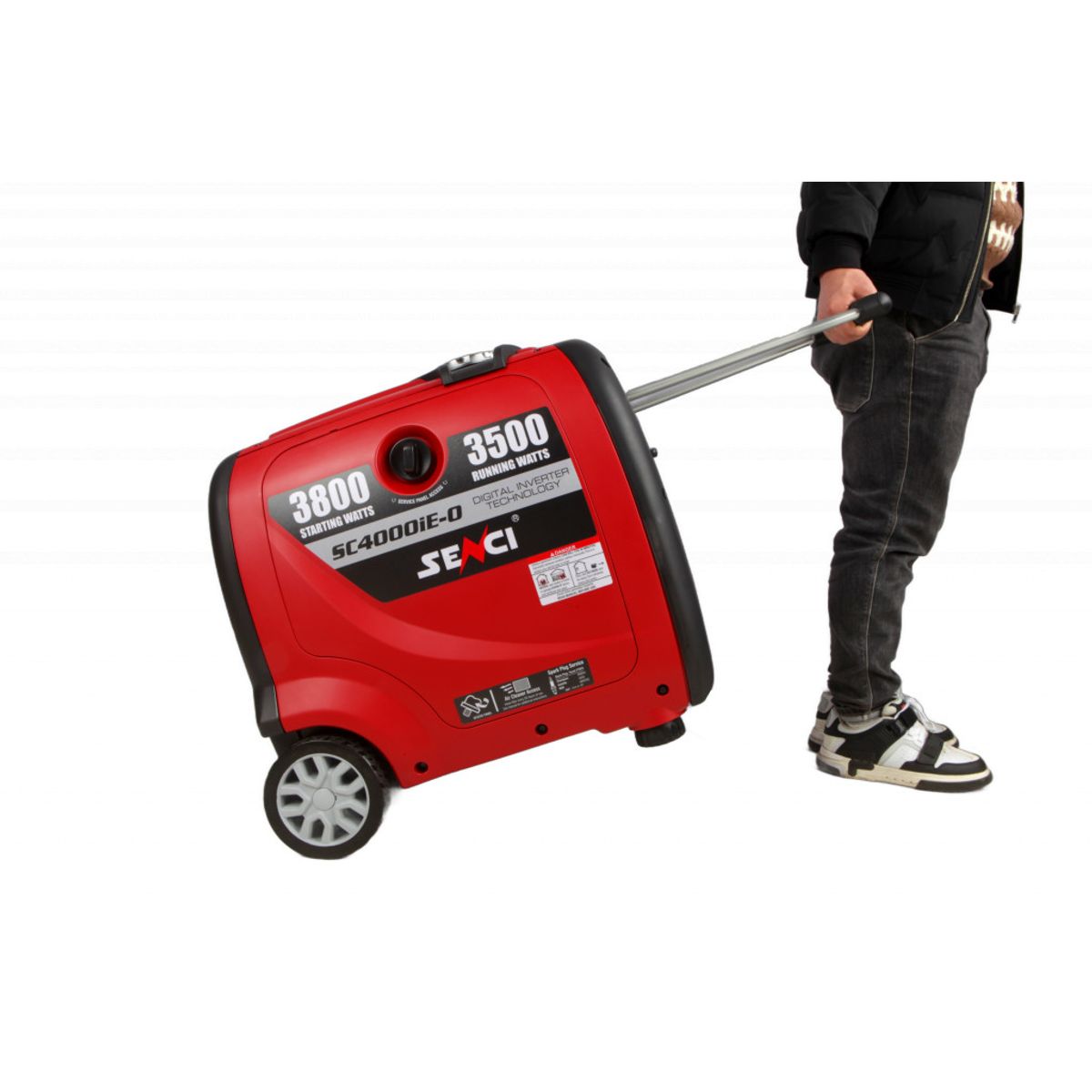 SENCI SC4000iE-O Inverter Aggregat - Bensin - Max 3800W - ATS - 