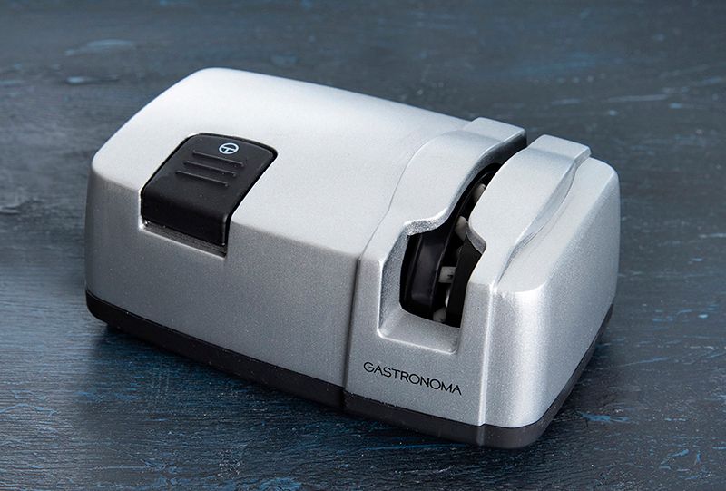 Knivsliper Gastronoma sølv/svart, 40 watt