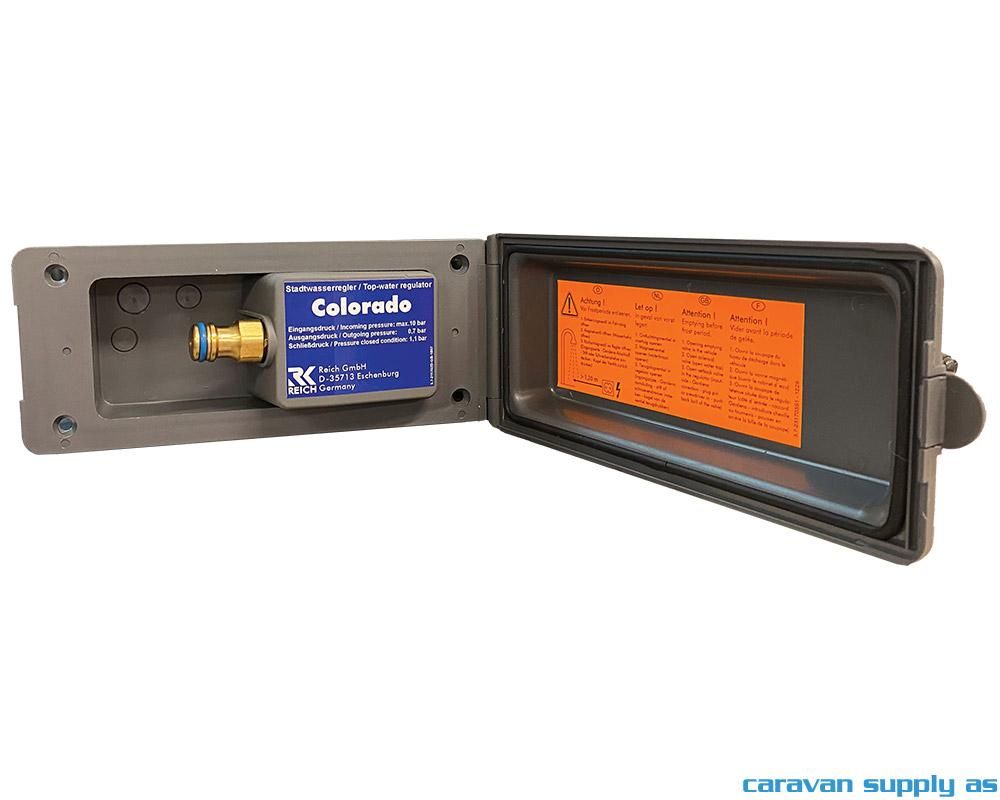 Vanninntaksboks Citybox Colorado 10/0,7/1,1bar grå