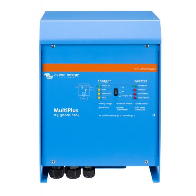 Hovedbilde VICTRON MultiPlus C12/3000/120-16 kombi inverter ...