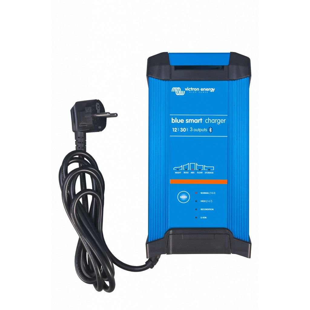 VICTRON Blue Smart IP22 Batterilader 12V 30A 3-kanaler (BPC12304