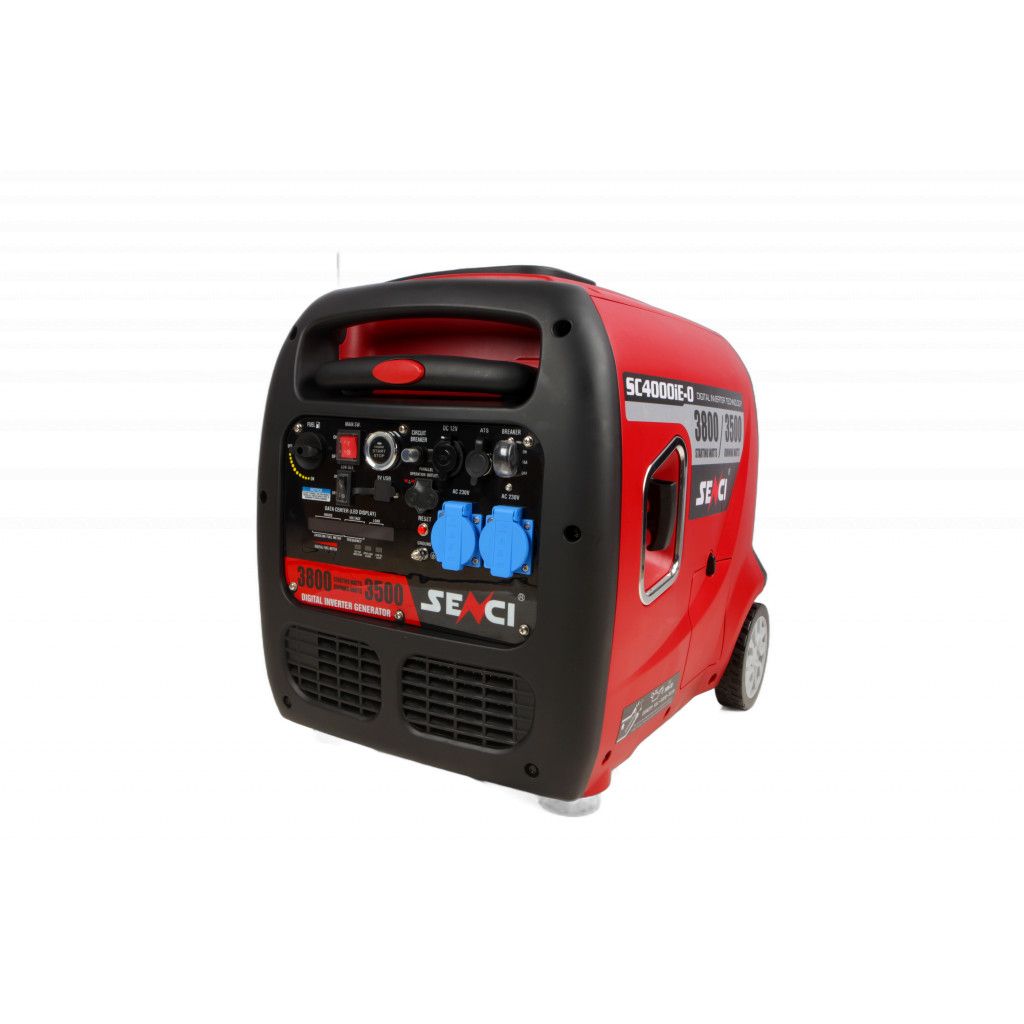 SENCI SC4000iE-O Inverter Aggregat - Bensin - Max 3800W - ATS - 