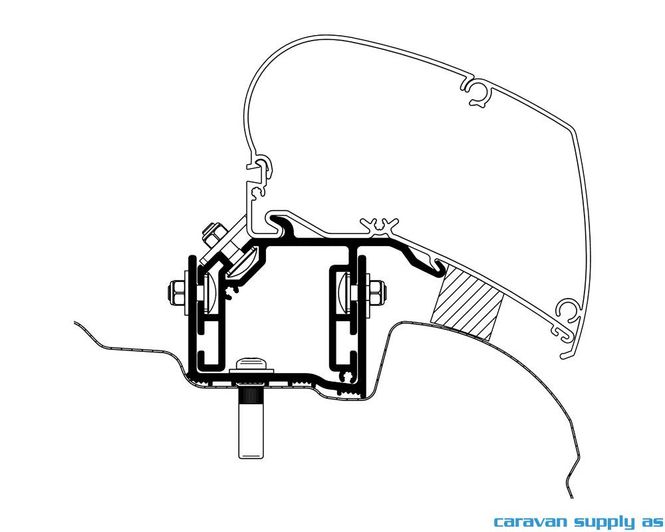 Hovedbilde Feste Omnistor 6-serie VW Crafter H3 > 2017